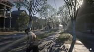 Red Dead Redemption 2 running on RTX 2050 (Image via LaptopMedia Benchmarks/YouTube)